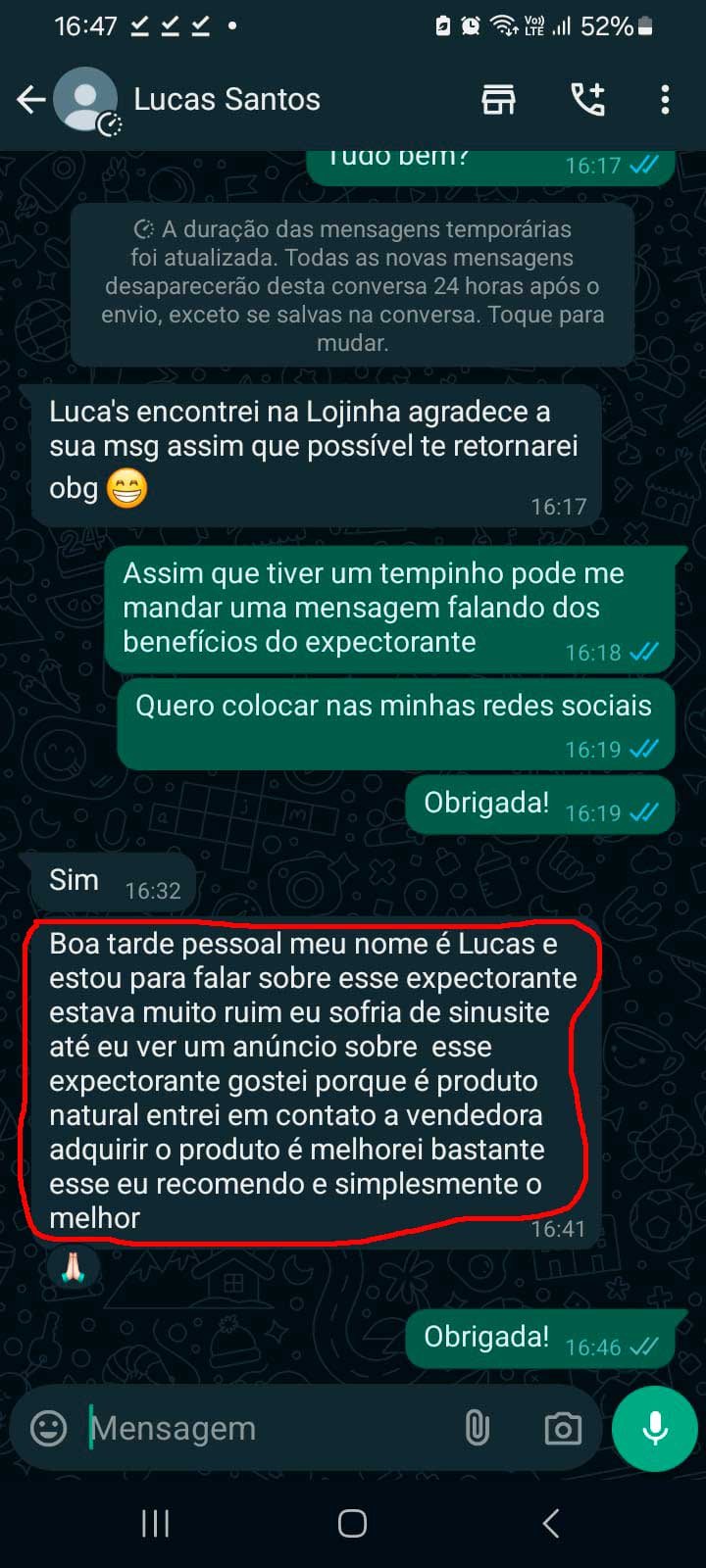 testemunho do whatsapp 4